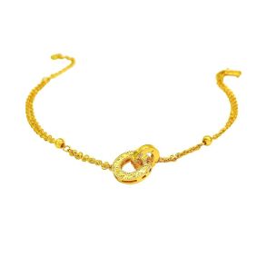 24K千足金手鏈 (5G 金）