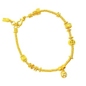 24K千足金手鏈 (5G 金）